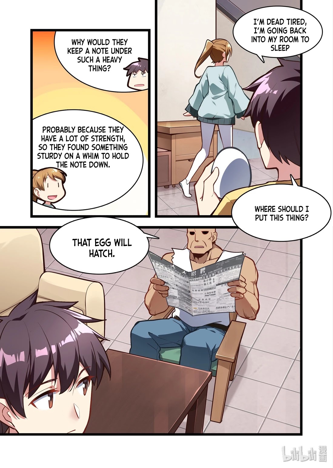 The Record of Unusual Creatures Chapter 50 page 6 - Chapter 50: Dreams of the odd world arc - the viewpoint of a god