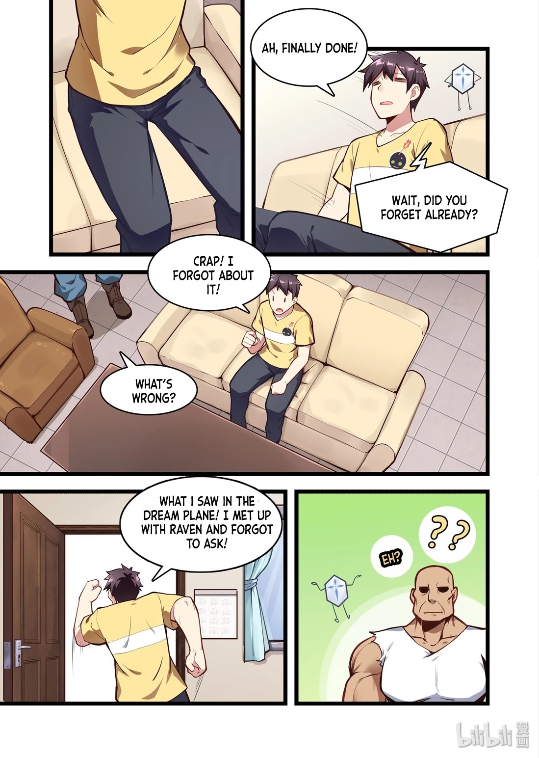 The Record of Unusual Creatures Chapter 50 page 8 - Chapter 50: Dreams of the odd world arc - the viewpoint of a god