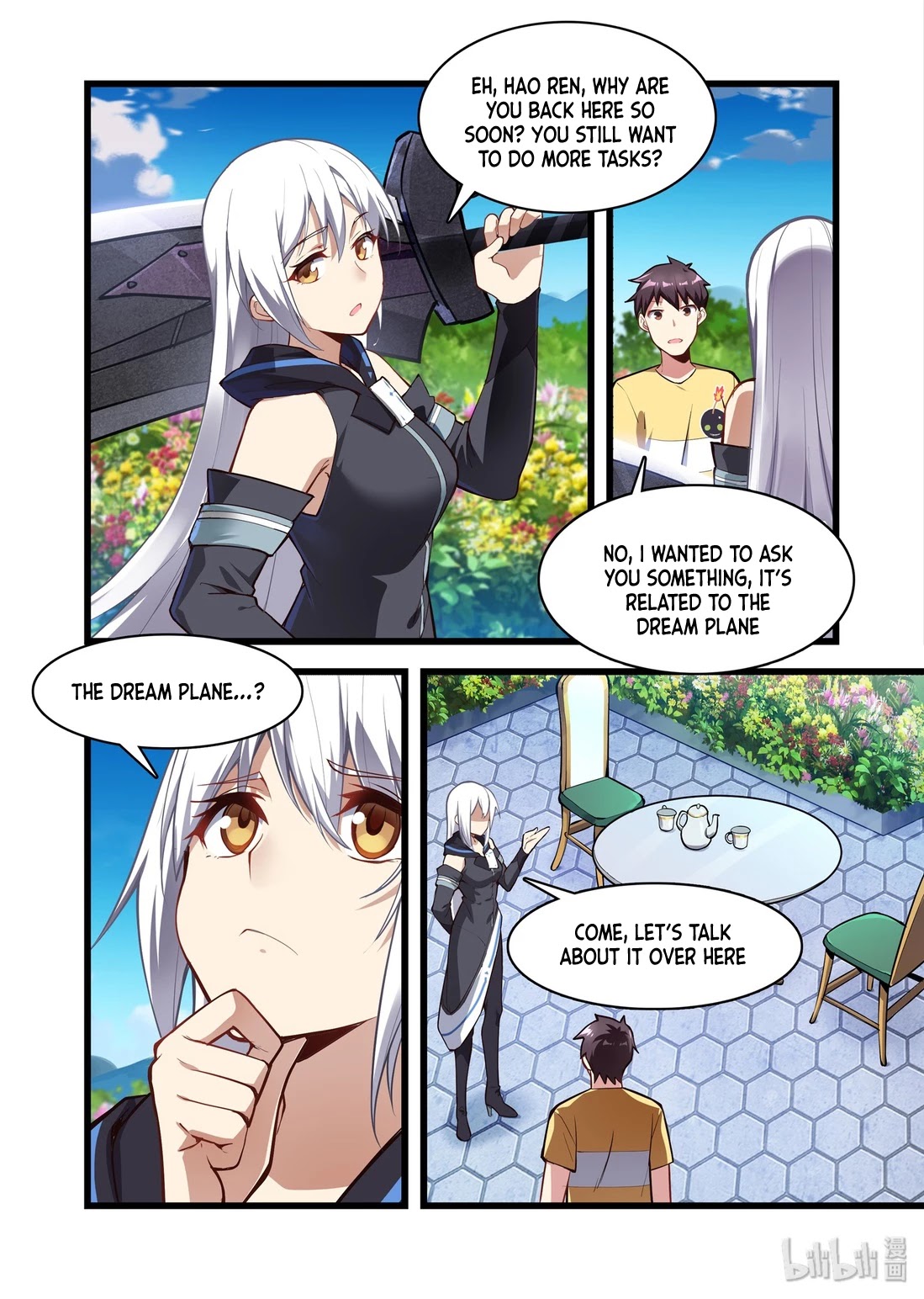 The Record of Unusual Creatures Chapter 50 page 9 - Chapter 50: Dreams of the odd world arc - the viewpoint of a god
