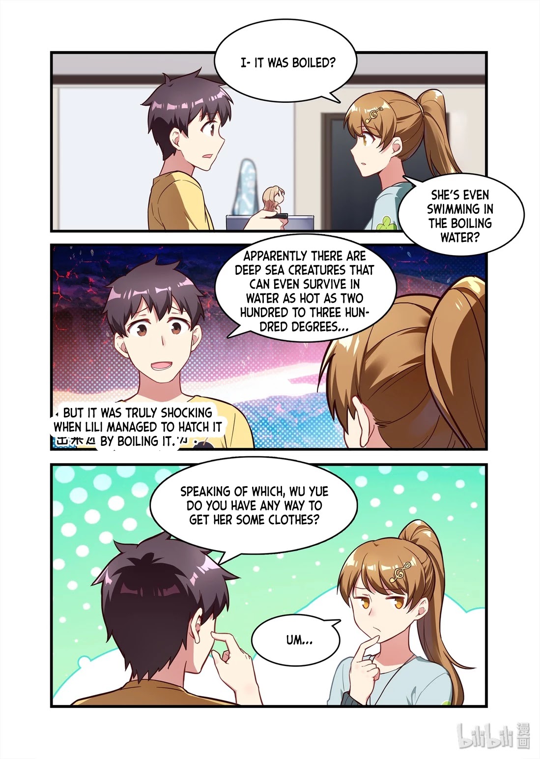 The Record of Unusual Creatures Chapter 51 page 10 - Chapter 51: Dreams of the odd world arc - it actually hatched