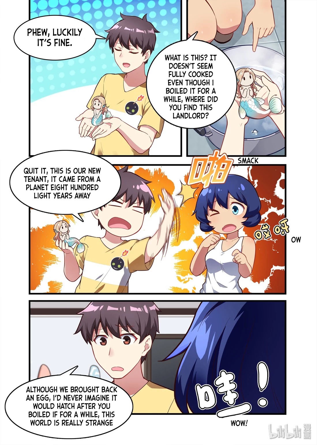 The Record of Unusual Creatures Chapter 51 page 8 - Chapter 51: Dreams of the odd world arc - it actually hatched