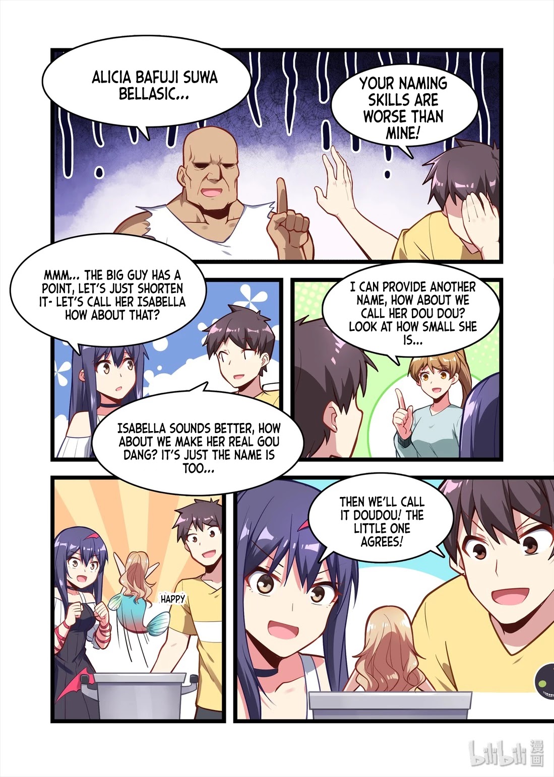 The Record of Unusual Creatures Chapter 52 page 11 - Chapter 52: dreams of the odd world arc - small new member