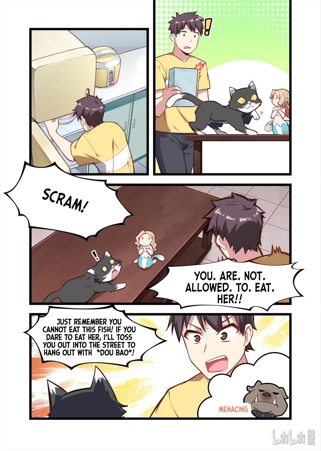 The Record of Unusual Creatures Chapter 52 page 4 - Chapter 52: dreams of the odd world arc - small new member