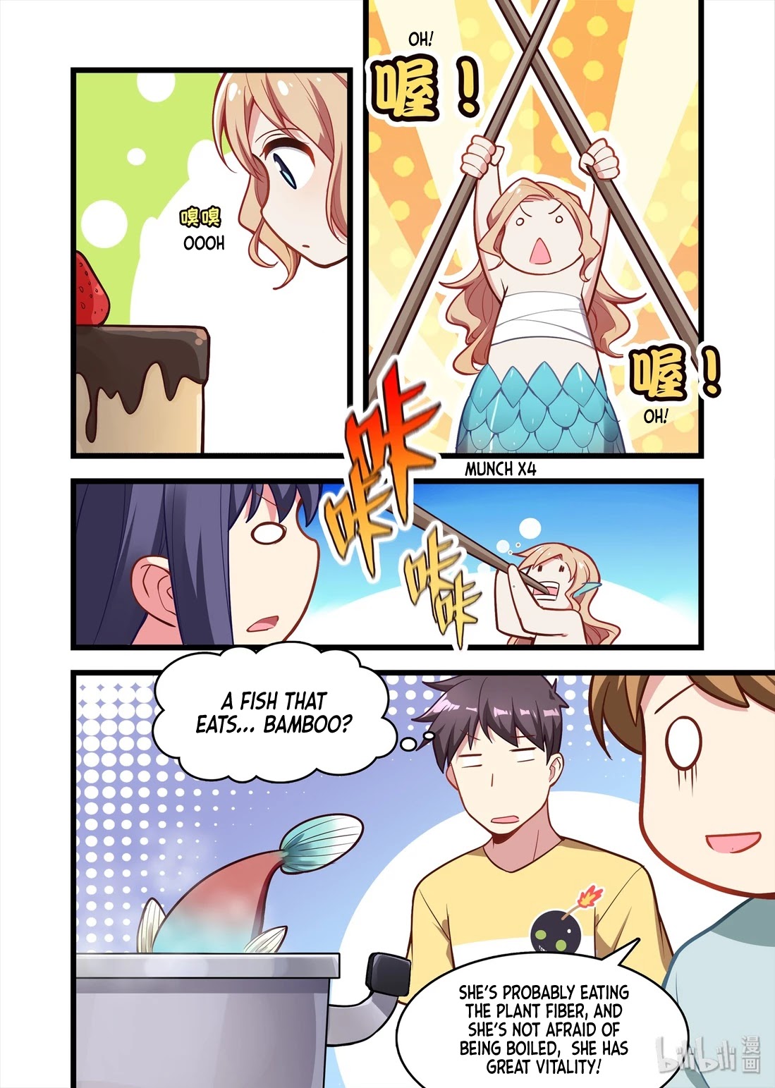 The Record of Unusual Creatures Chapter 52 page 7 - Chapter 52: dreams of the odd world arc - small new member