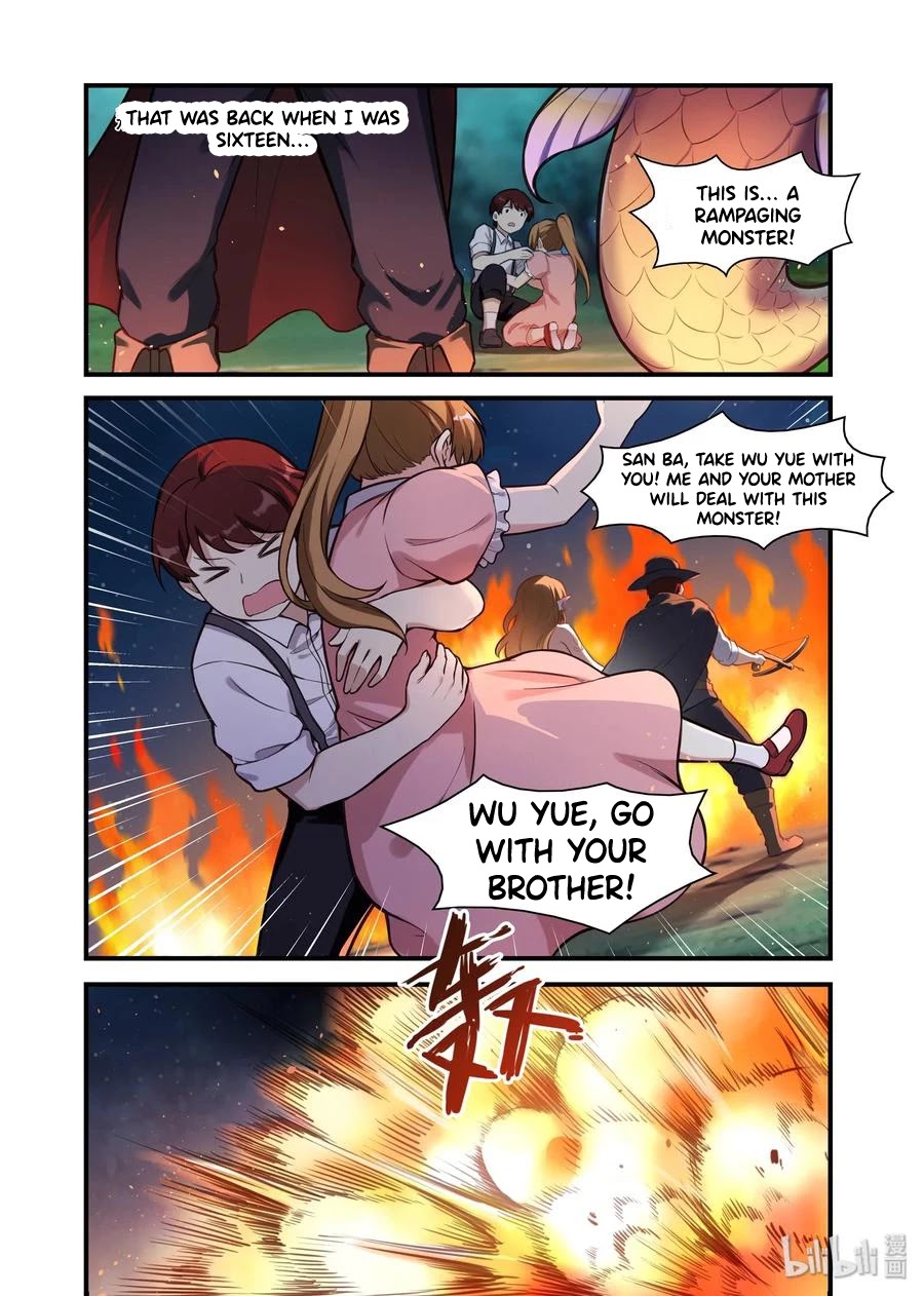 The Record of Unusual Creatures Chapter 56 page 12 - Chapter 56: Dreams of the odd world arc - the nan gong family's history