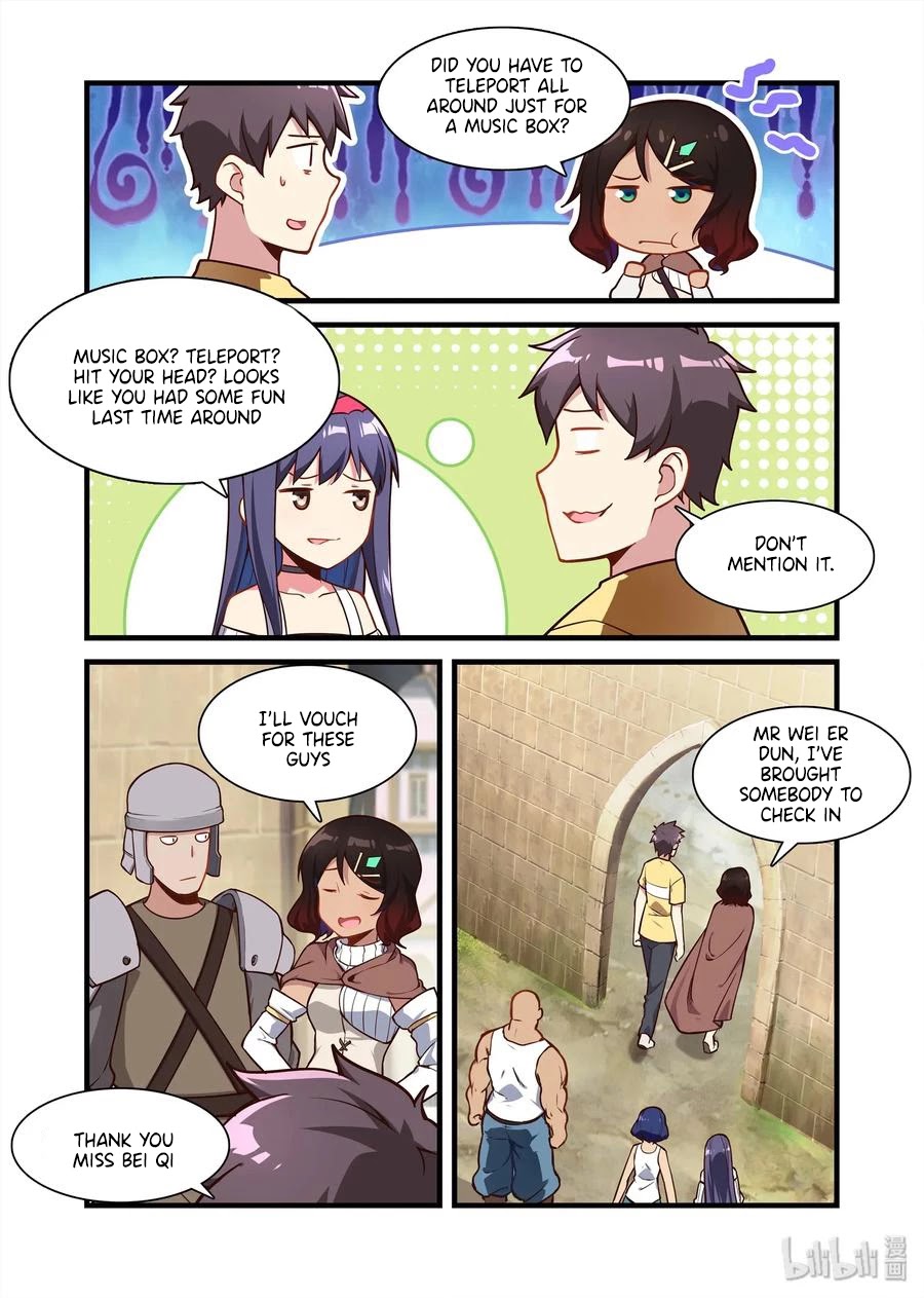 The Record of Unusual Creatures Chapter 59 page 12 - Chapter 59: Dreams of the odd world arc - Grouped "other world" adventure