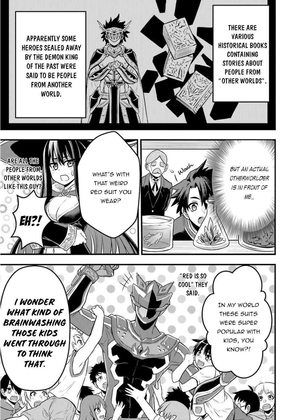 The Red Ranger Becomes an Adventurer in Another World Chapter 1 page 20 - Chapter 1: Ranger Red And The Wizard