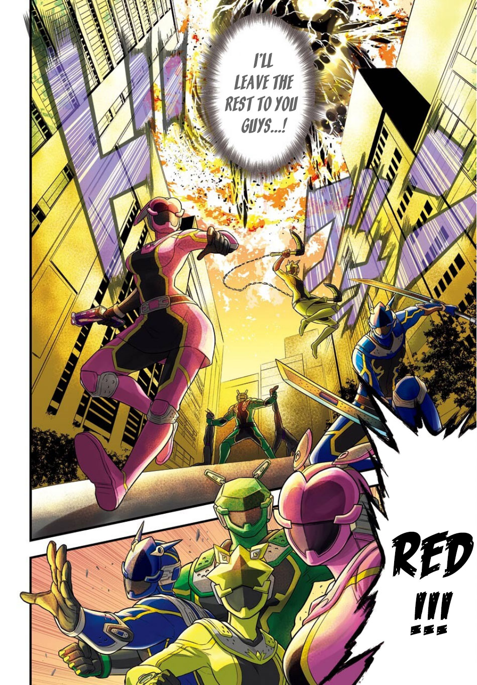The Red Ranger Becomes an Adventurer in Another World Chapter 1 page 3 - Chapter 1: Ranger Red And The Wizard