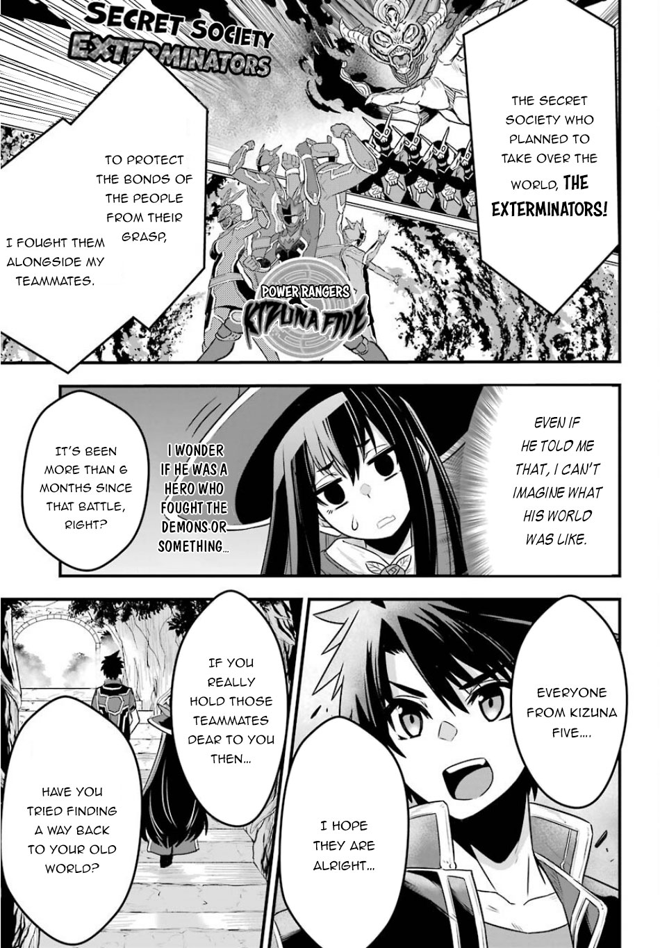 The Red Ranger Becomes an Adventurer in Another World Chapter 1 page 32 - Chapter 1: Ranger Red And The Wizard
