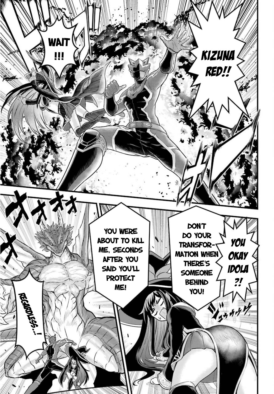 The Red Ranger Becomes an Adventurer in Another World Chapter 1 page 45 - Chapter 1: Ranger Red And The Wizard