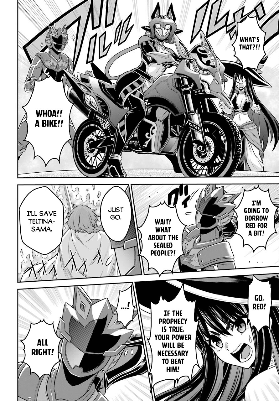 The Red Ranger Becomes an Adventurer in Another World Chapter 10 page 19 - Chapter 10: The Red Ranger and the Cards and the Bike
