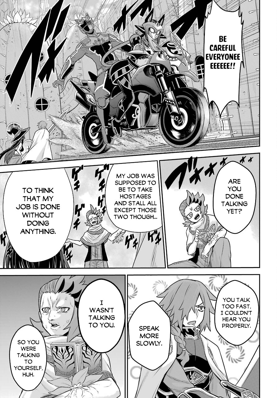 The Red Ranger Becomes an Adventurer in Another World Chapter 10 page 20 - Chapter 10: The Red Ranger and the Cards and the Bike