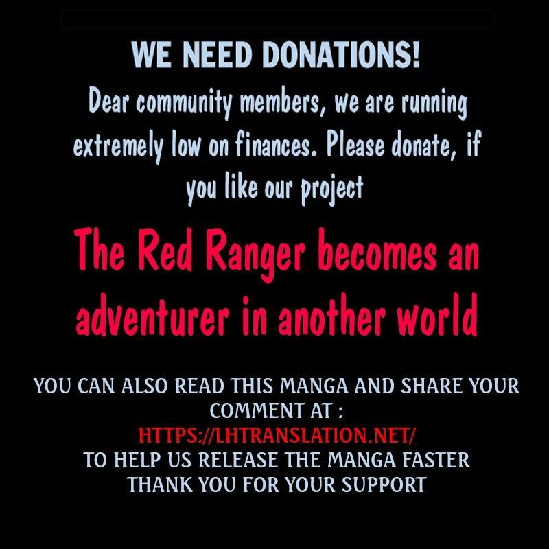 The Red Ranger Becomes an Adventurer in Another World Chapter 13 page 41 - Chapter 13: The Red Ranger and A New Power