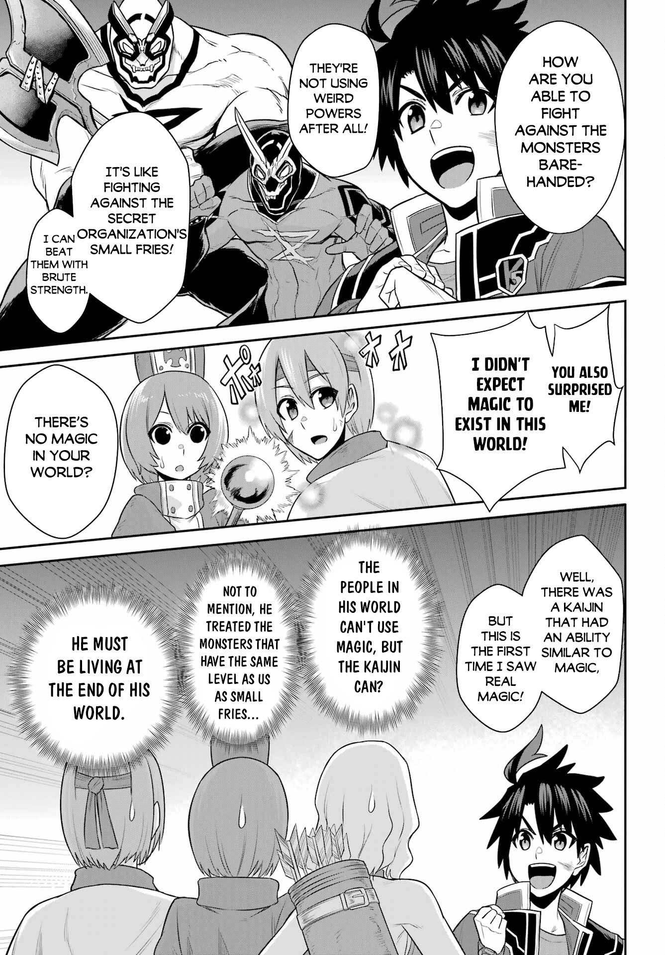 The Red Ranger Becomes an Adventurer in Another World Chapter 17 page 16 - Chapter 17: Red Ranger and His First Adventure