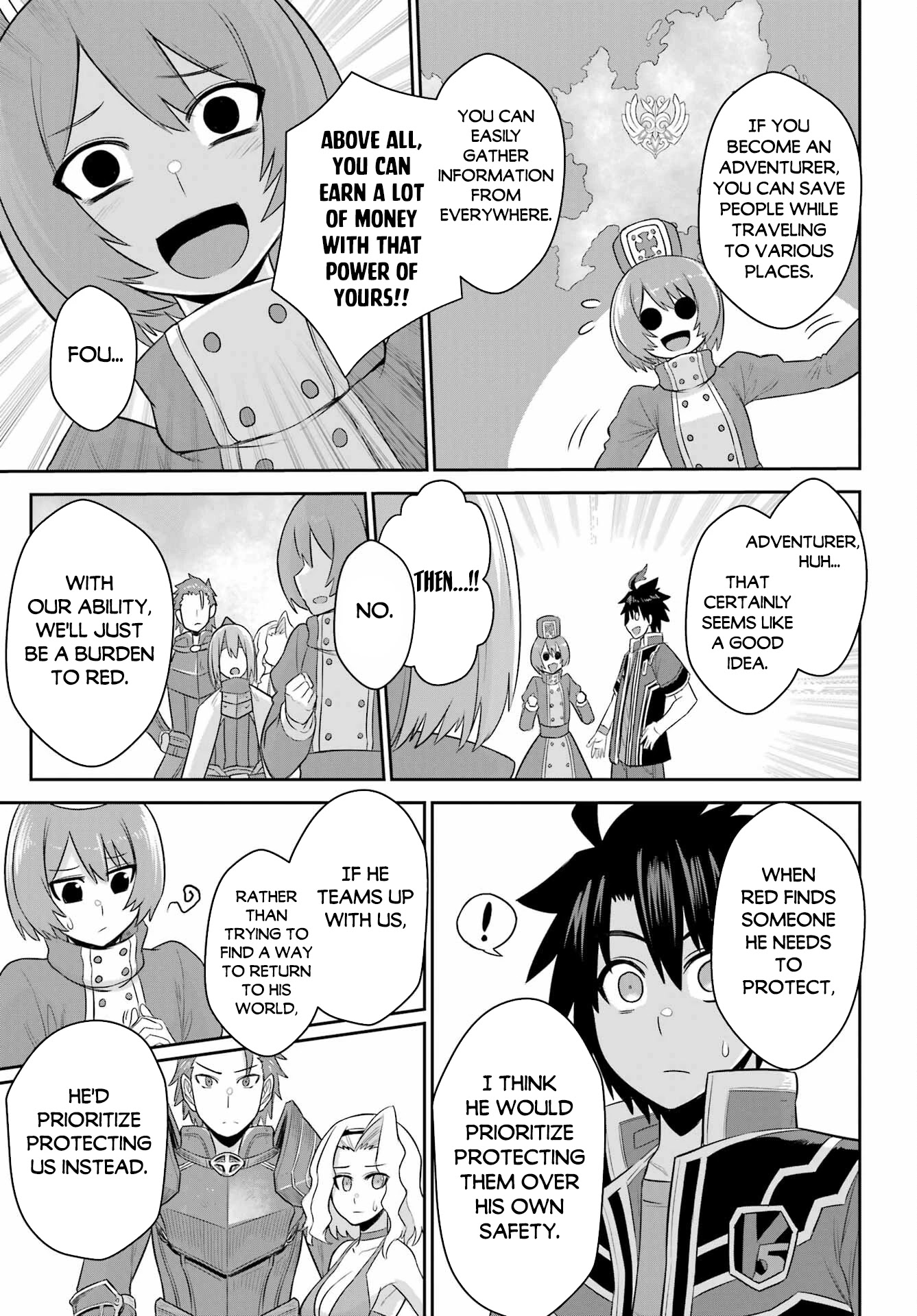 The Red Ranger Becomes an Adventurer in Another World Chapter 17 page 34 - Chapter 17: Red Ranger and His First Adventure