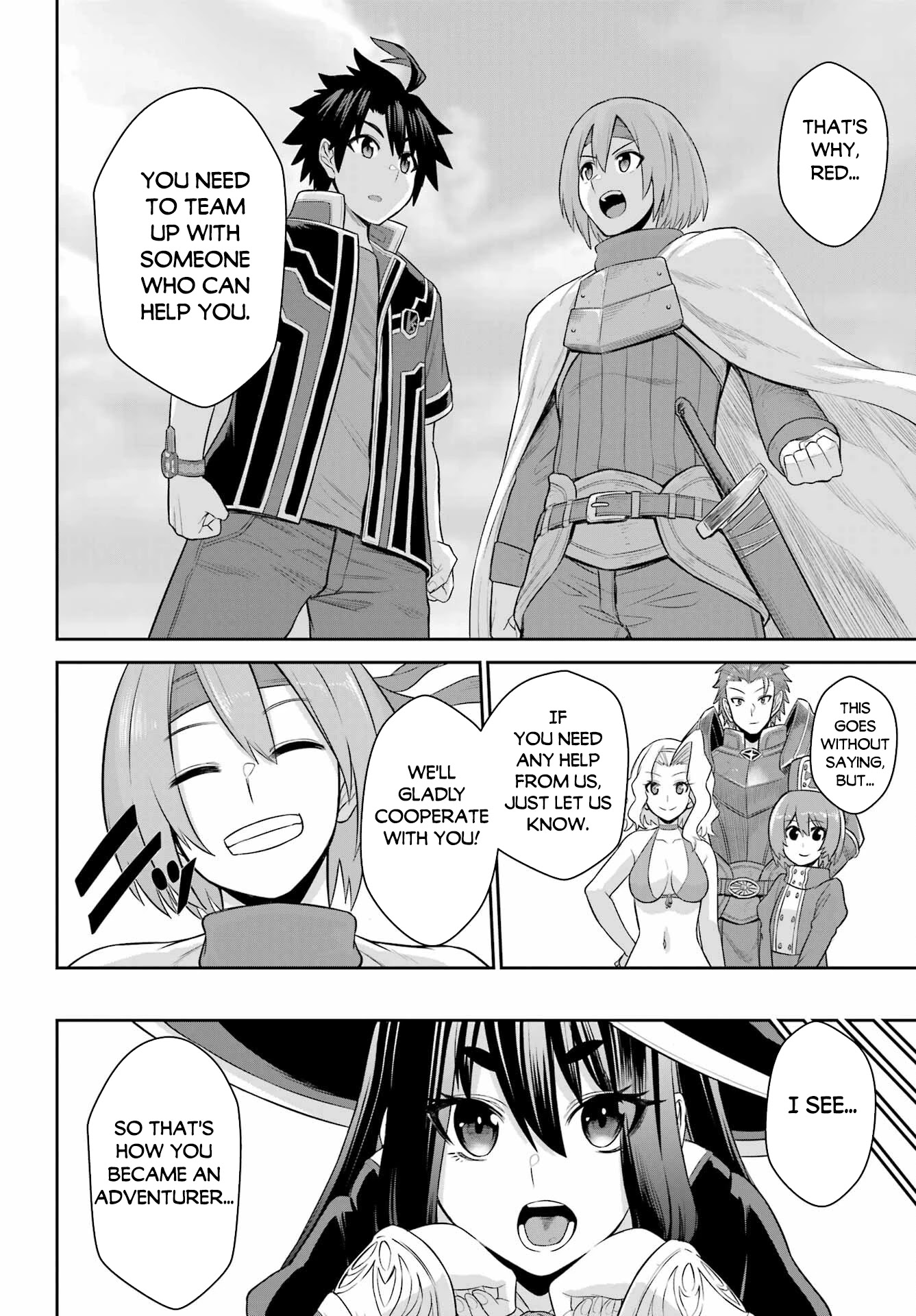 The Red Ranger Becomes an Adventurer in Another World Chapter 17 page 35 - Chapter 17: Red Ranger and His First Adventure