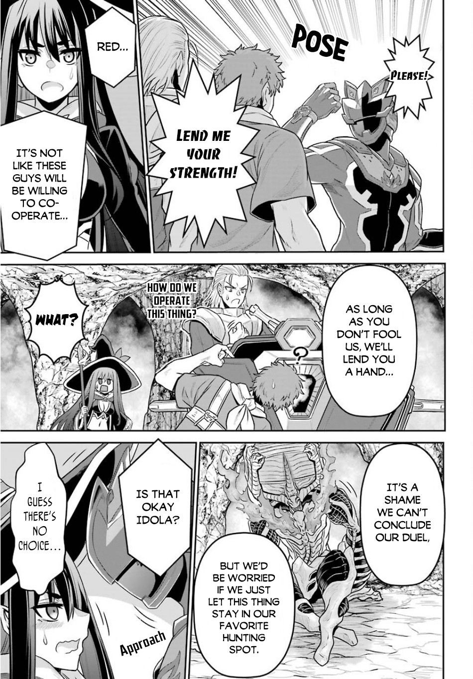 The Red Ranger Becomes an Adventurer in Another World Chapter 2 page 36 - Chapter 2: Red Ranger And The Adventurers