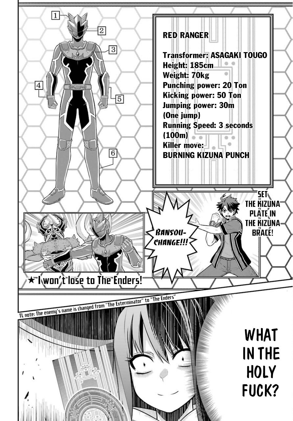 The Red Ranger Becomes an Adventurer in Another World Chapter 2 page 7 - Chapter 2: Red Ranger And The Adventurers