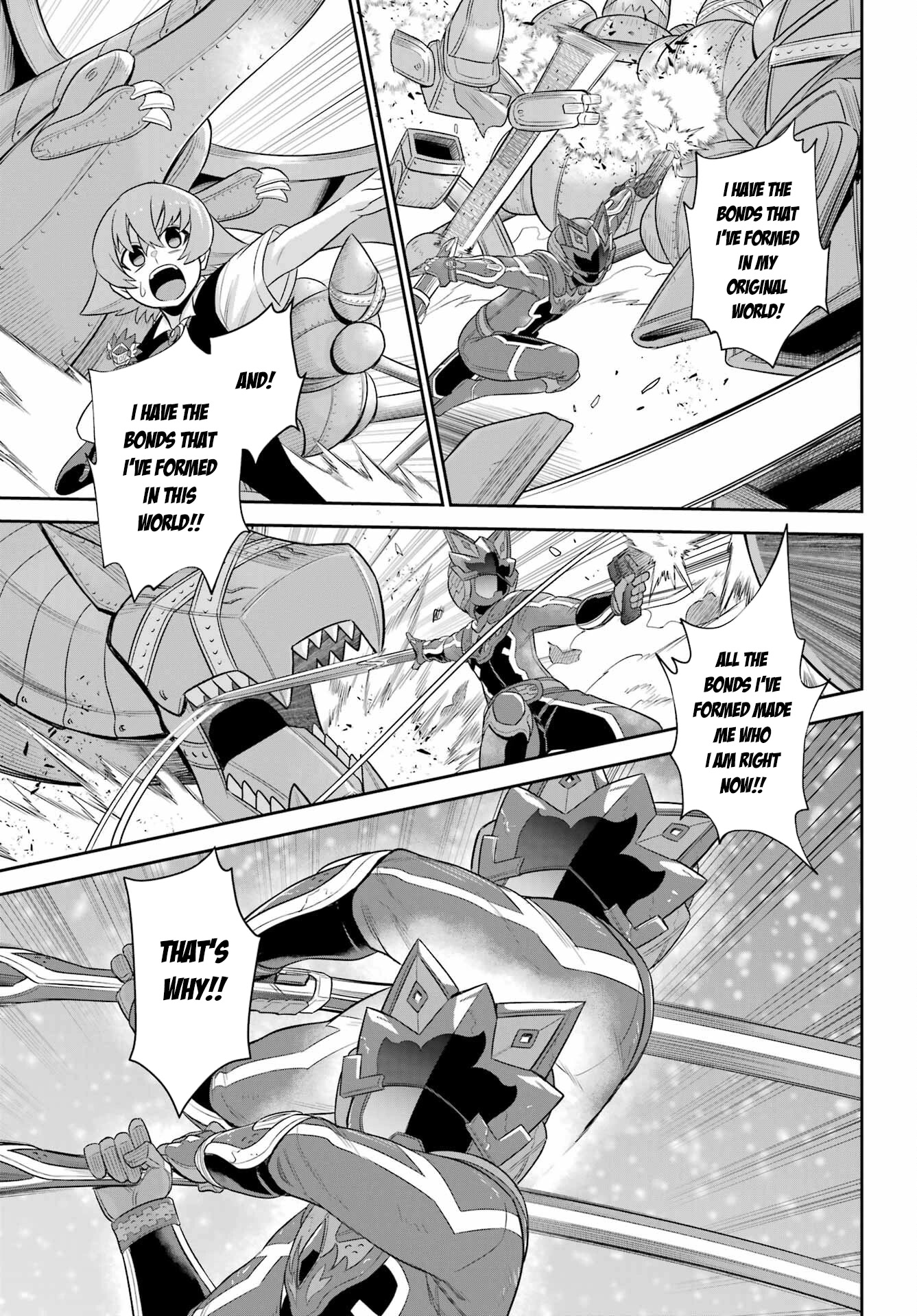 The Red Ranger Becomes an Adventurer in Another World Chapter 20 page 29 - Chapter 20: Red Ranger and the Bonds That Exist Here and Now