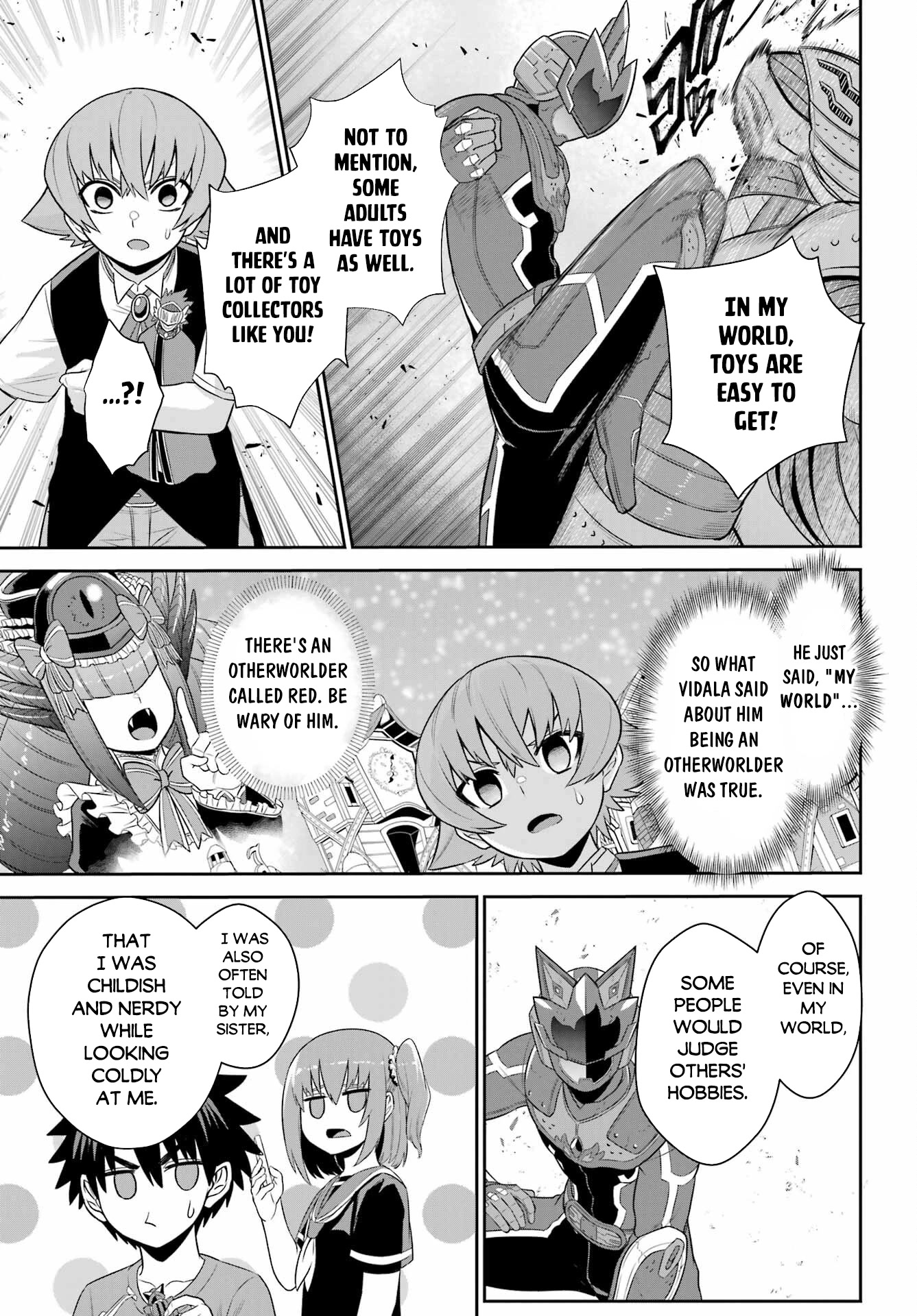 The Red Ranger Becomes an Adventurer in Another World Chapter 21.1 page 8 - Chapter 21.1: Red Ranger and a New Dream - Part 1