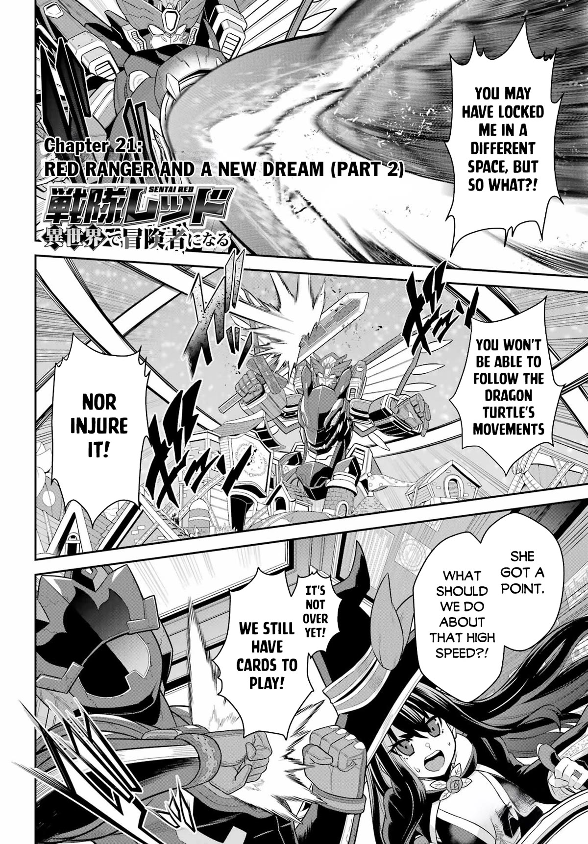 The Red Ranger Becomes an Adventurer in Another World Chapter 21.2 page 2 - Chapter 21.2