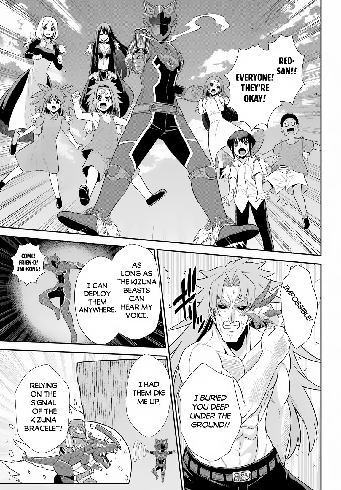 The Red Ranger Becomes an Adventurer in Another World Chapter 24 page 35 - Chapter 24