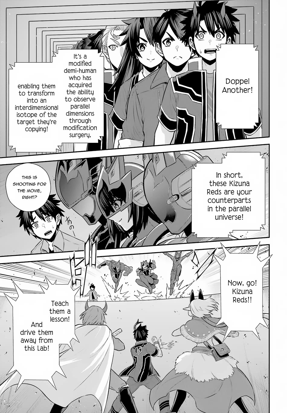 The Red Ranger Becomes an Adventurer in Another World Chapter 28 page 17 - Chapter 28