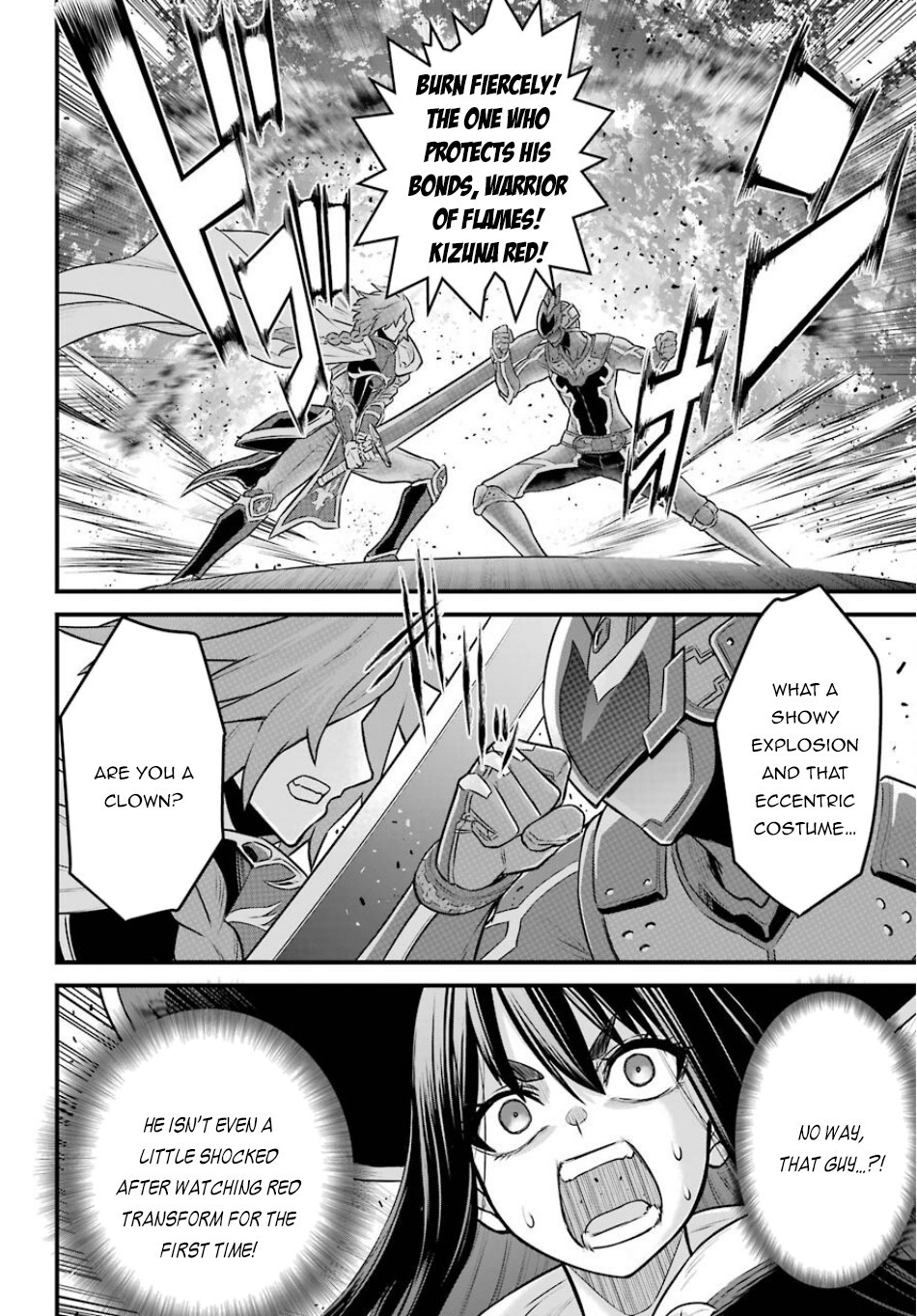 The Red Ranger Becomes an Adventurer in Another World Chapter 3 page 27 - Chapter 3: Red Ranger, the Hero and the Princess