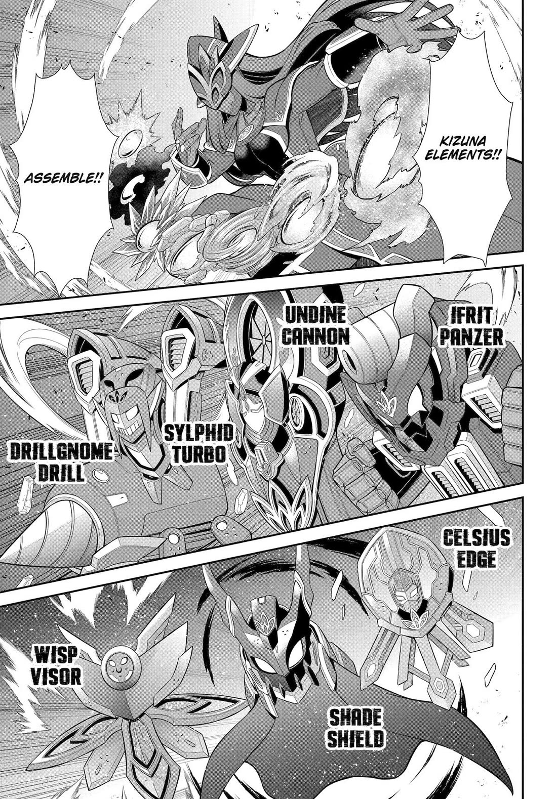 The Red Ranger Becomes an Adventurer in Another World Chapter 38 page 21 - Chapter 38
