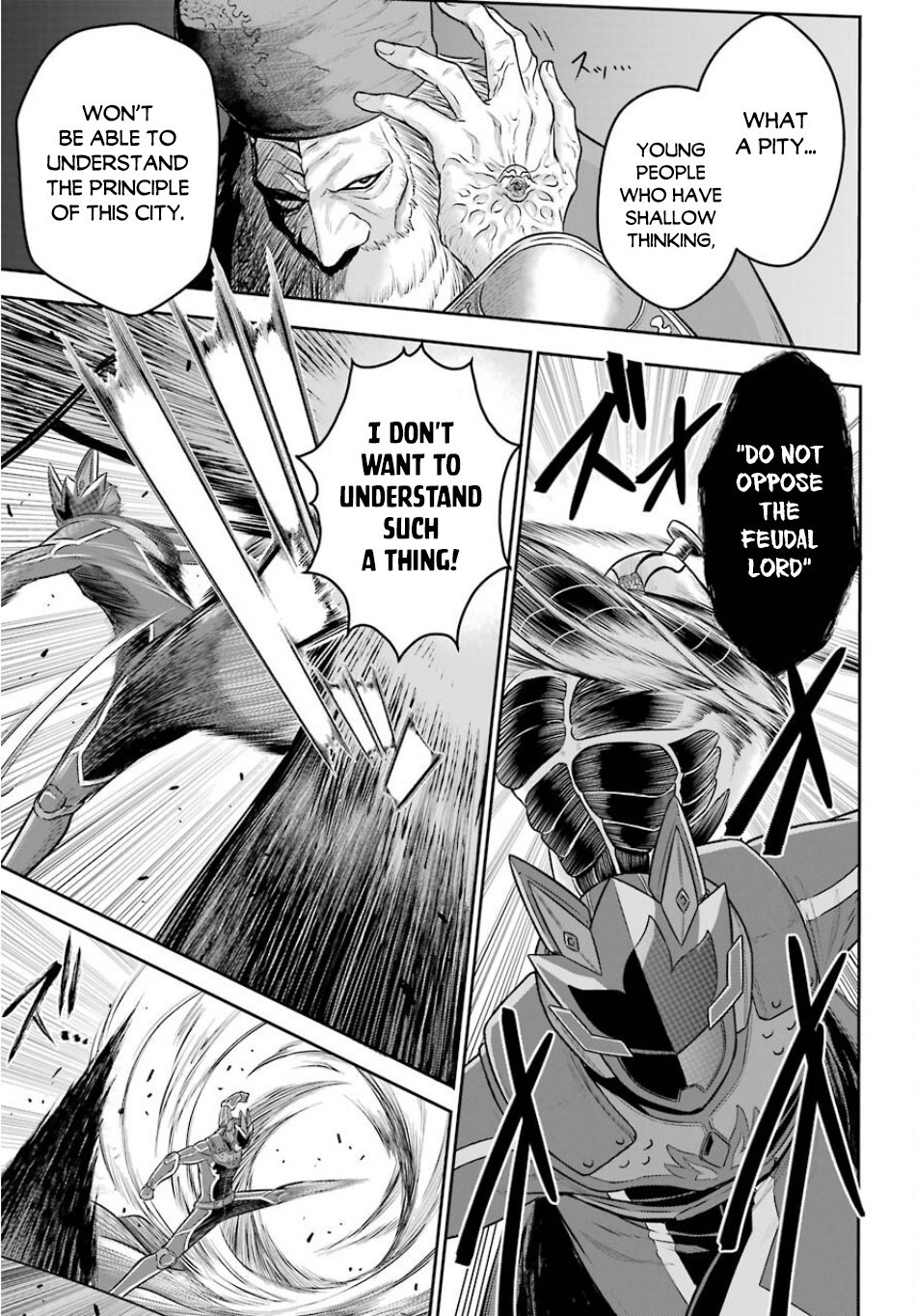 The Red Ranger Becomes an Adventurer in Another World Chapter 4 page 17 - Chapter 4: The Red Ranger and The Busy City