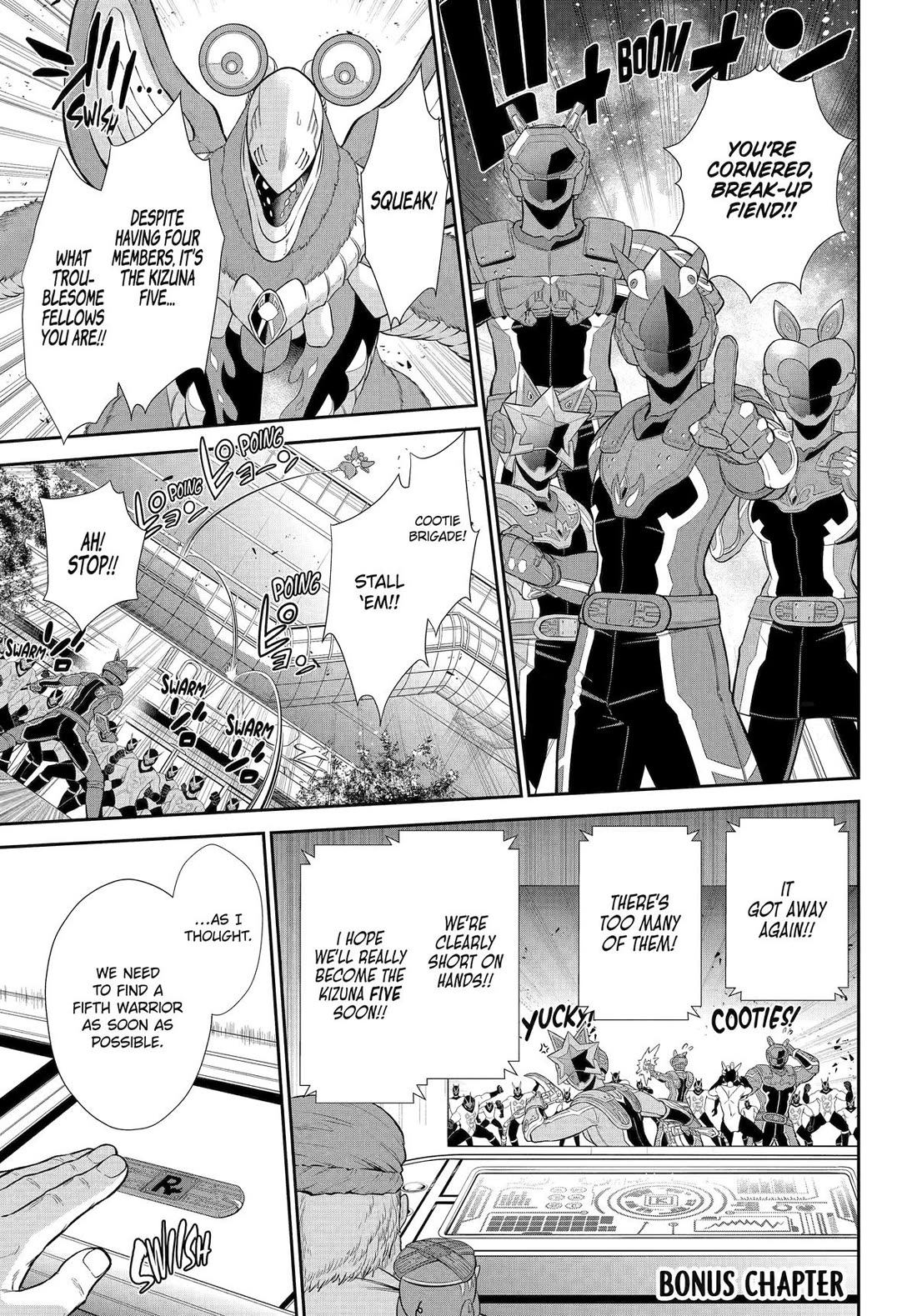 The Red Ranger Becomes an Adventurer in Another World Chapter 42.5 page 1 - Chapter 42.5