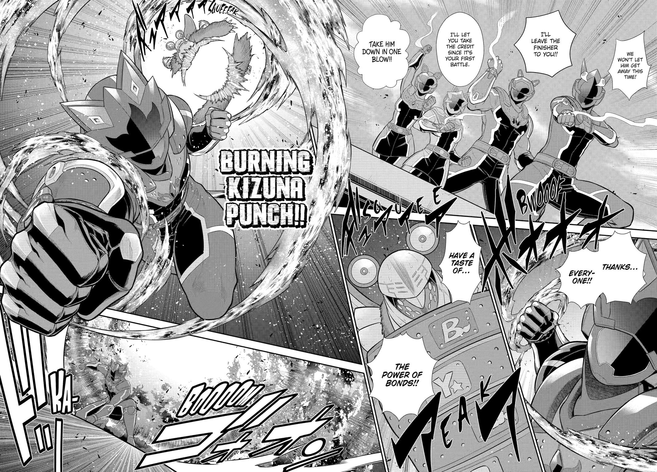 The Red Ranger Becomes an Adventurer in Another World Chapter 42.5 page 36 - Chapter 42.5