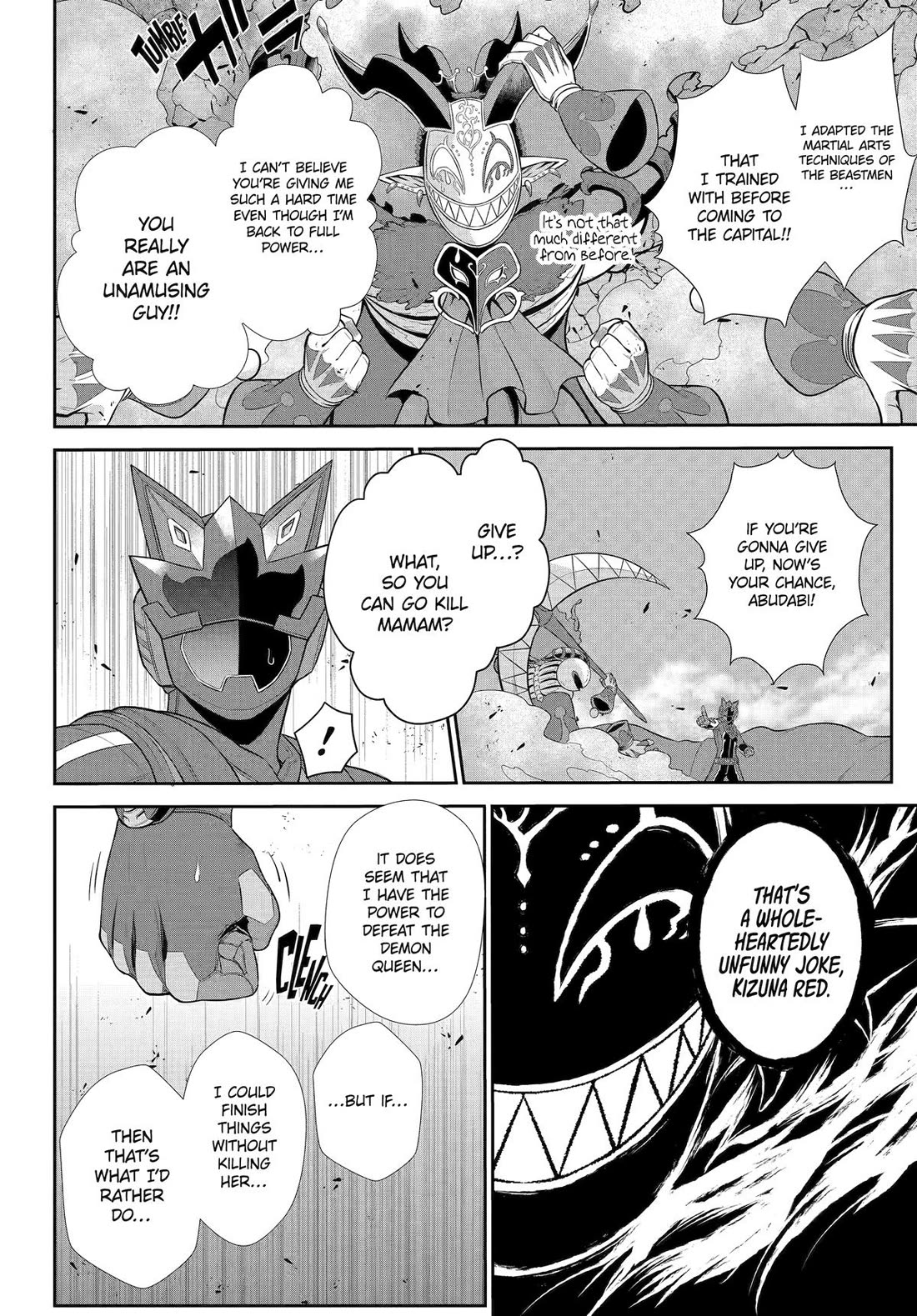 The Red Ranger Becomes an Adventurer in Another World Chapter 42 page 35 - Chapter 42