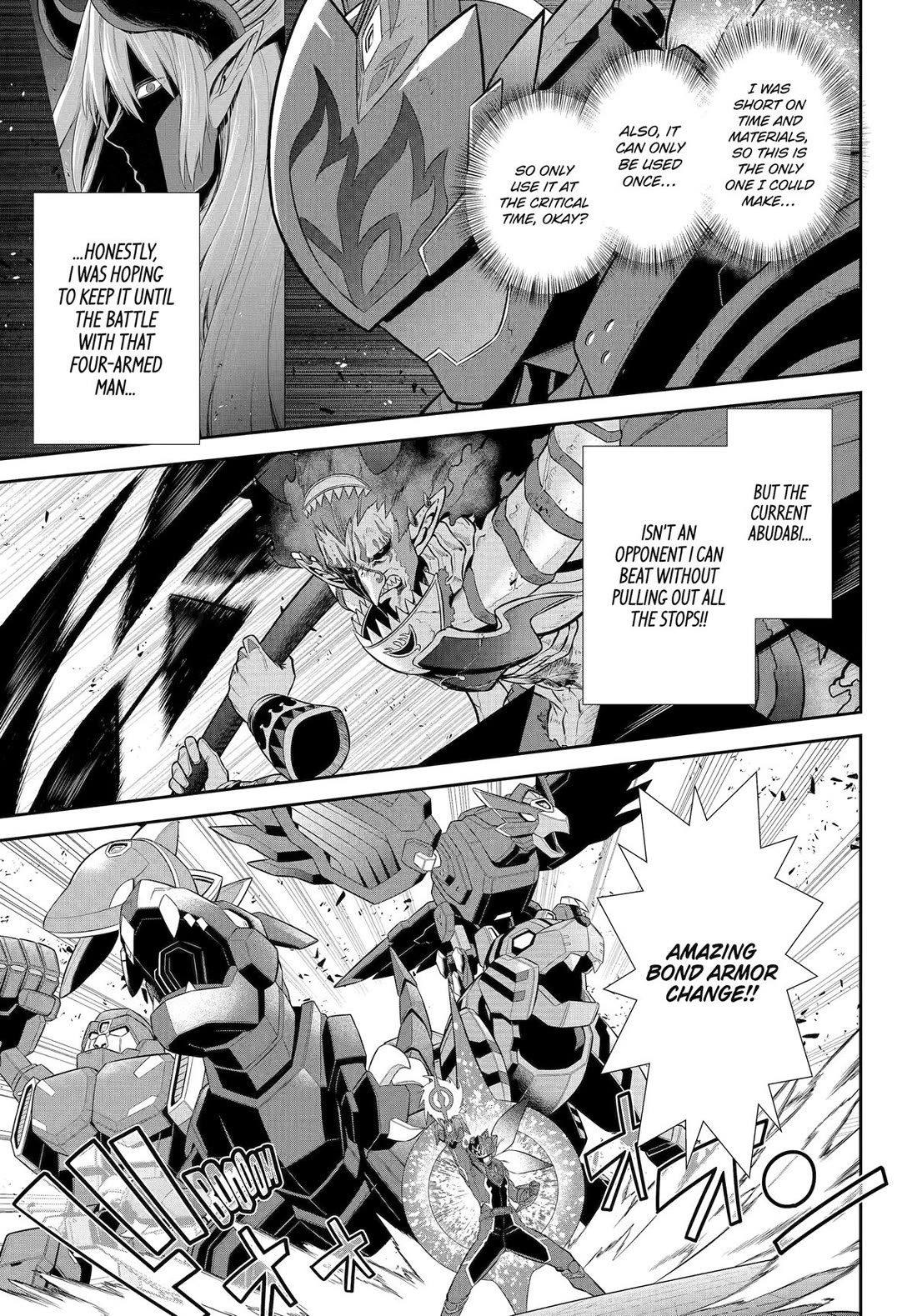The Red Ranger Becomes an Adventurer in Another World Chapter 43 page 32 - Chapter 43