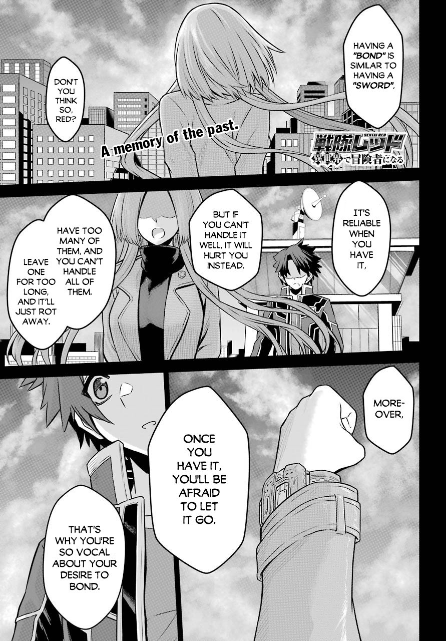 The Red Ranger Becomes an Adventurer in Another World Chapter 5 page 2 - Chapter 5: The Red Ranger and The Sword of Bonds