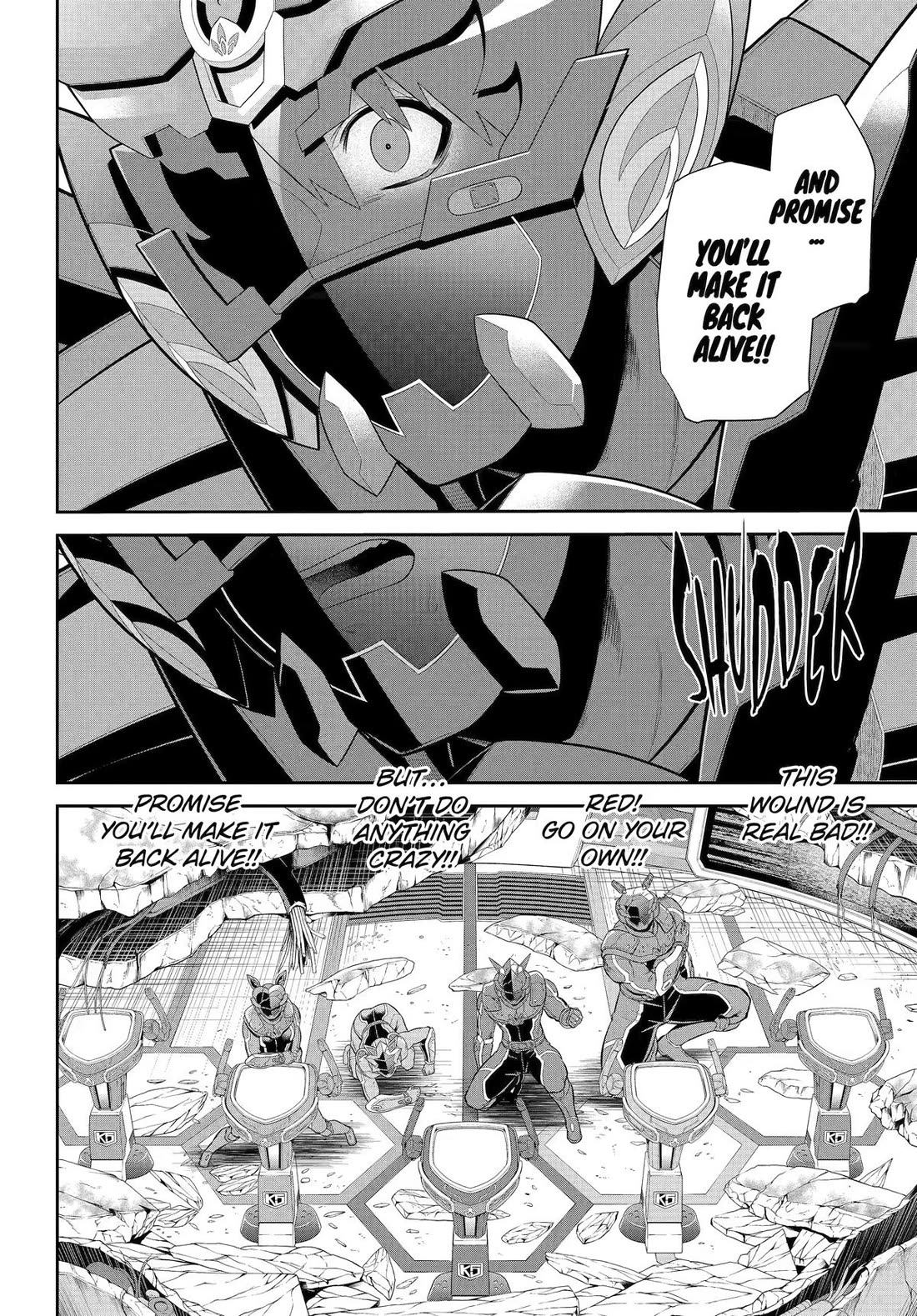 The Red Ranger Becomes an Adventurer in Another World Chapter 50 page 38 - Chapter 50
