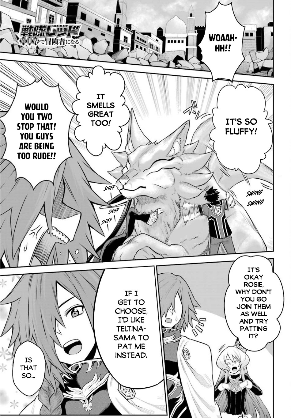 The Red Ranger Becomes an Adventurer in Another World Chapter 6 page 2 - Chapter 6