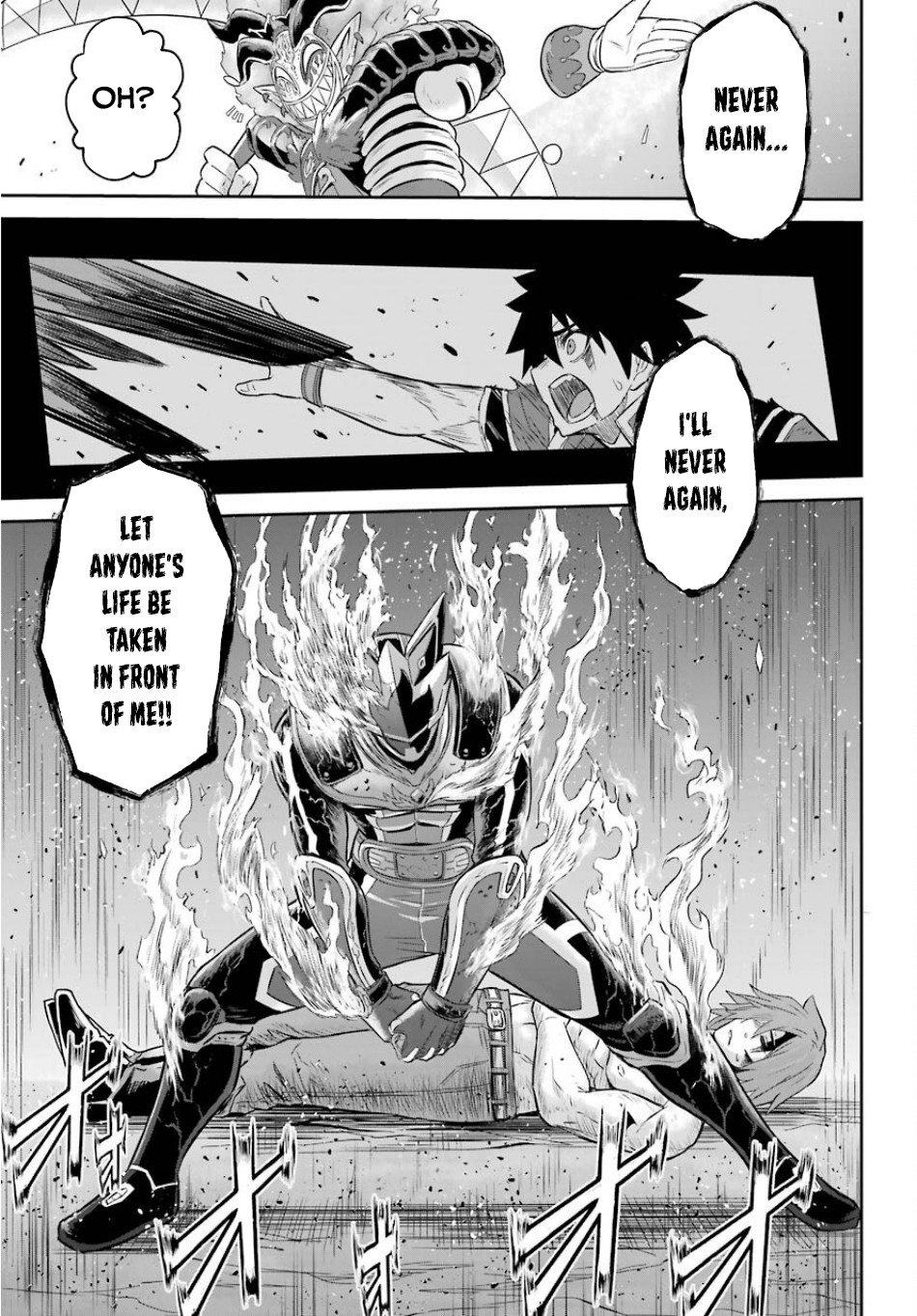 The Red Ranger Becomes an Adventurer in Another World Chapter 6 page 34 - Chapter 6