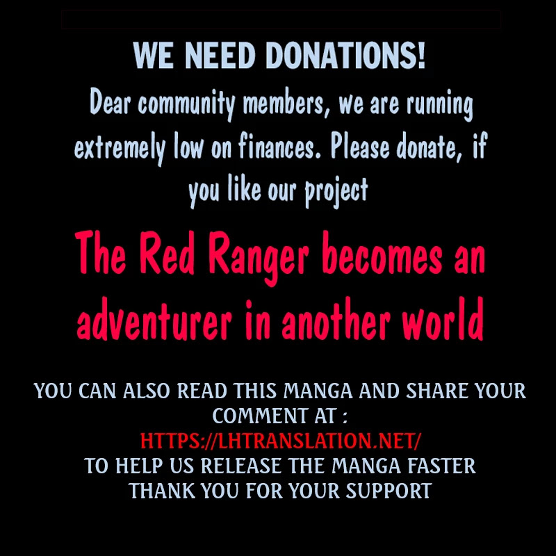 The Red Ranger Becomes an Adventurer in Another World Chapter 6 page 39 - Chapter 6
