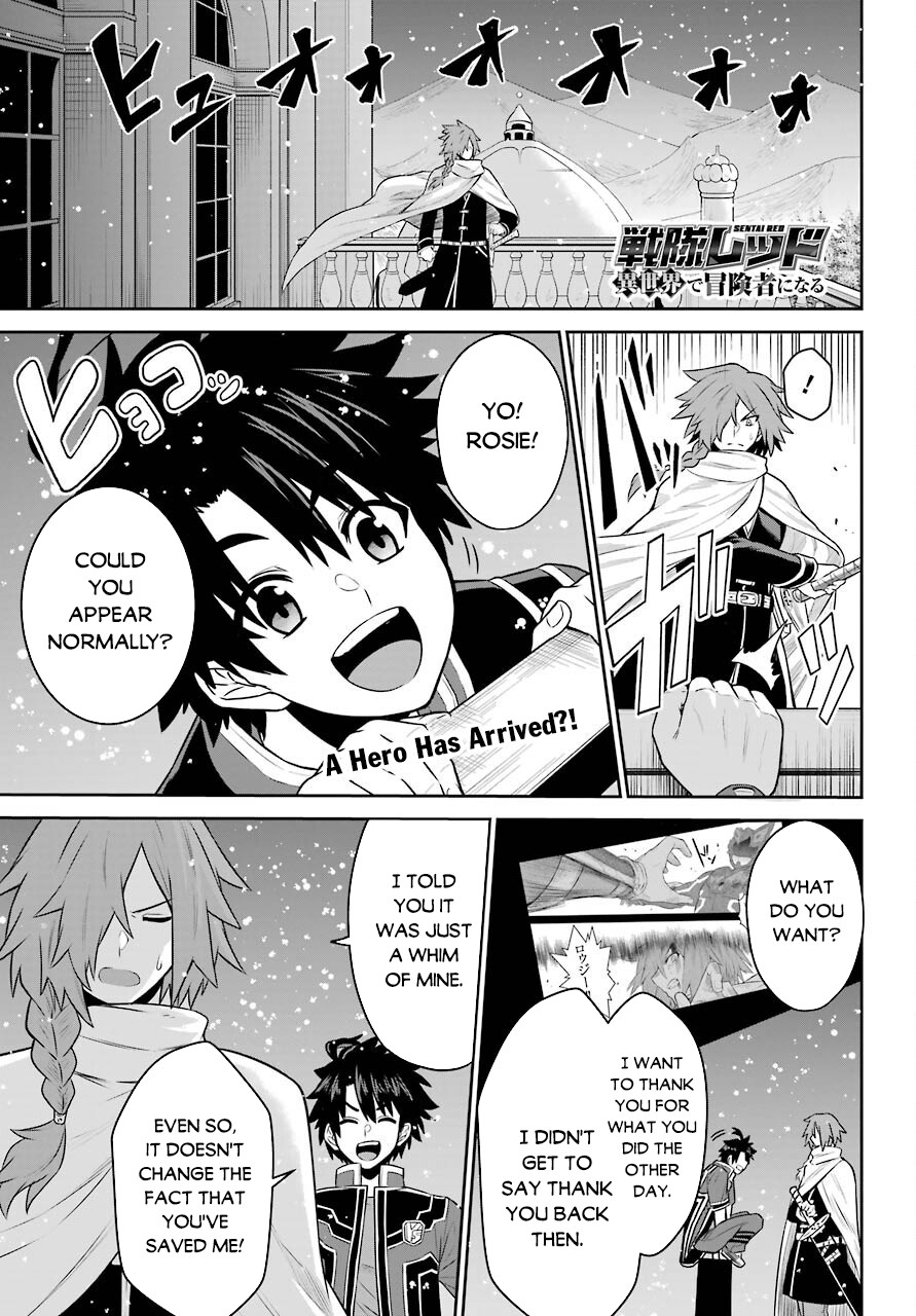 The Red Ranger Becomes an Adventurer in Another World Chapter 8 page 2 - Chapter 8