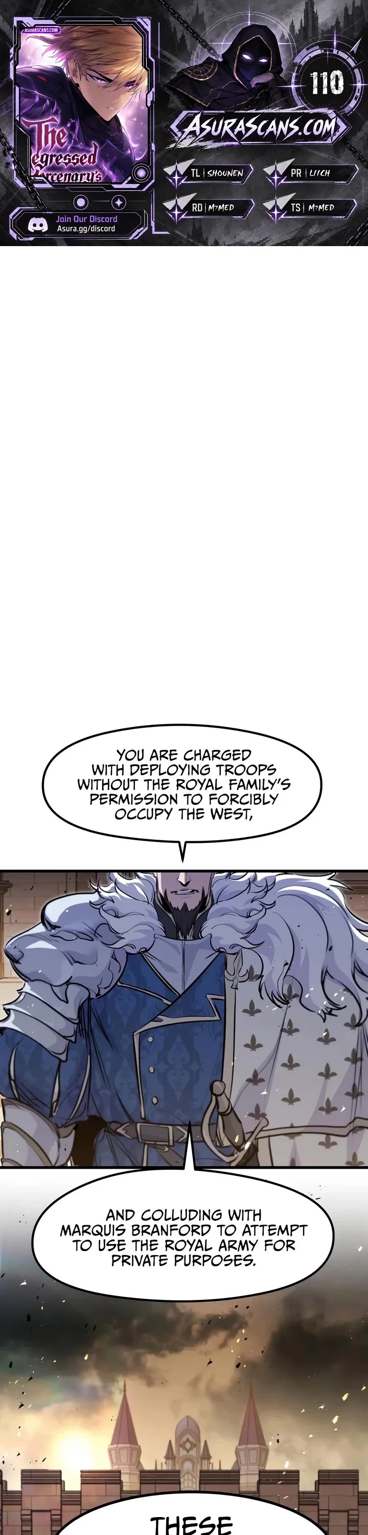 The Regressed Mercenary's Machinations Chapter 110 page 1 - Chapter 110