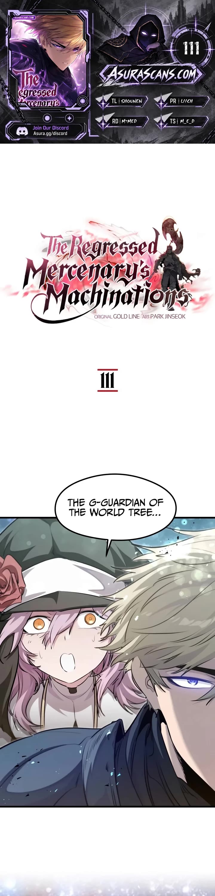 The Regressed Mercenary's Machinations Chapter 111 page 1 - Chapter 111