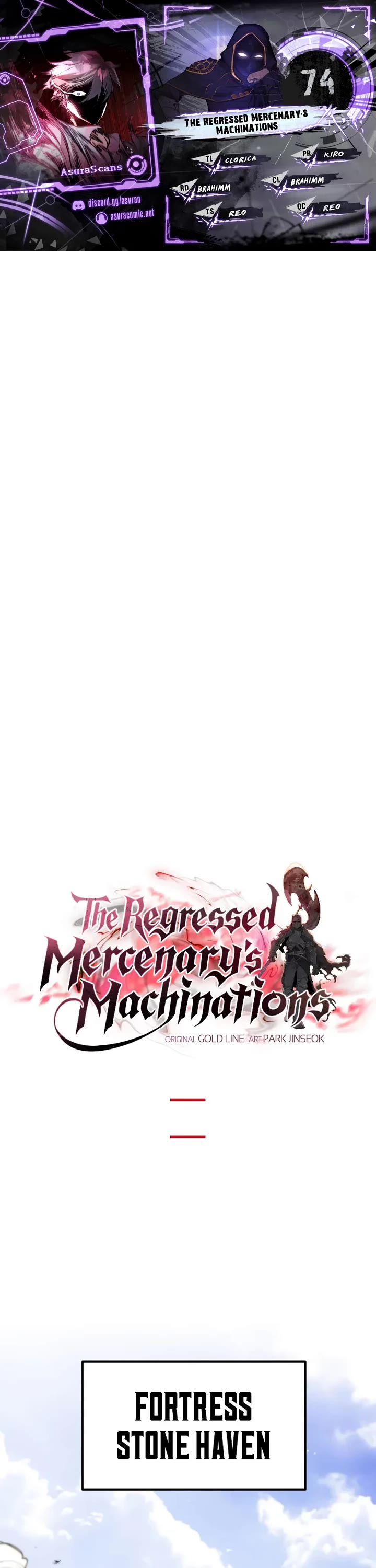 The Regressed Mercenary's Machinations Chapter 74 page 1 - Chapter 74