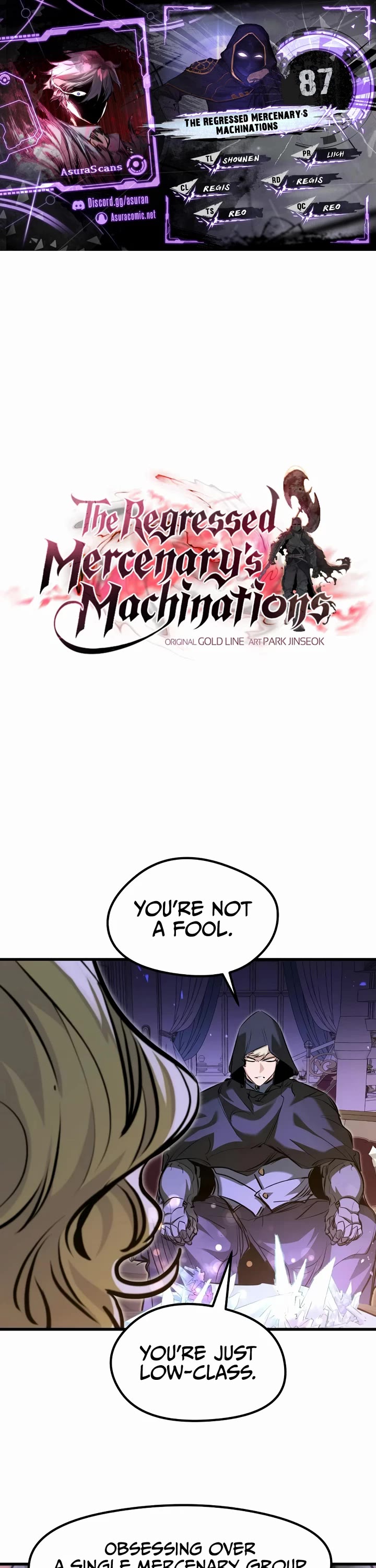 The Regressed Mercenary's Machinations Chapter 87 page 1 - Chapter 87