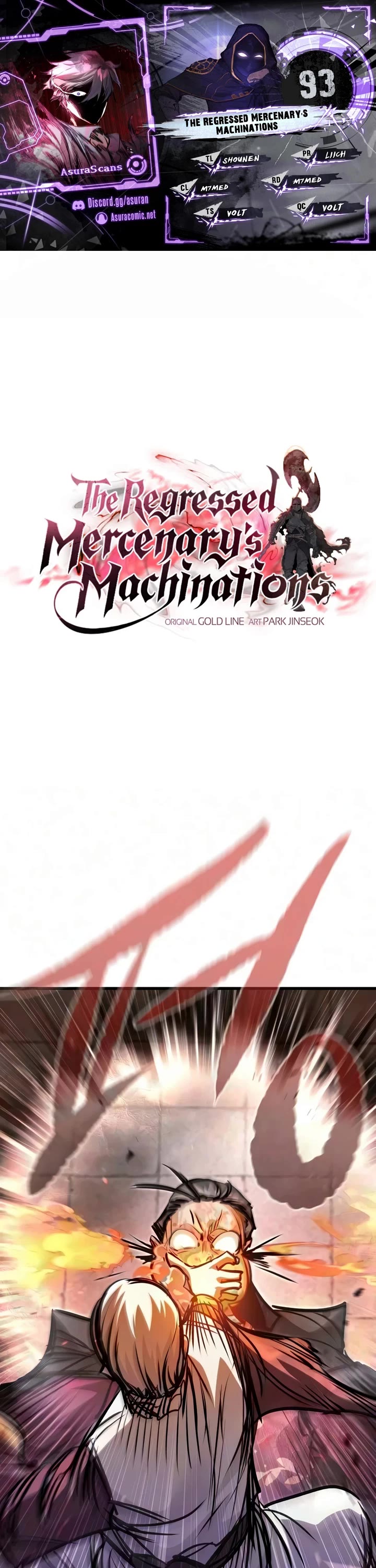 The Regressed Mercenary's Machinations Chapter 93 page 1 - Chapter 93