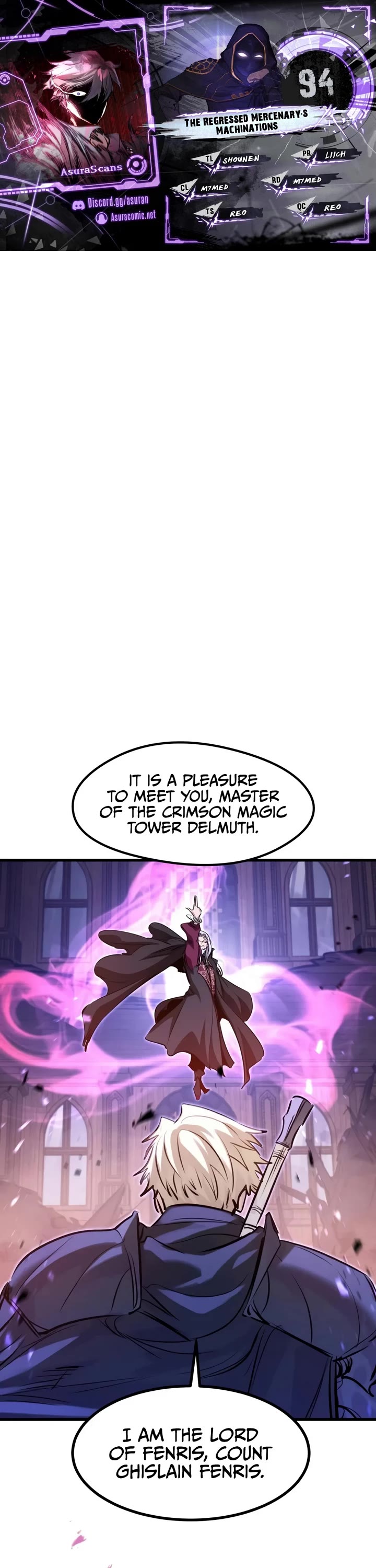 The Regressed Mercenary's Machinations Chapter 94 page 1 - Chapter 94