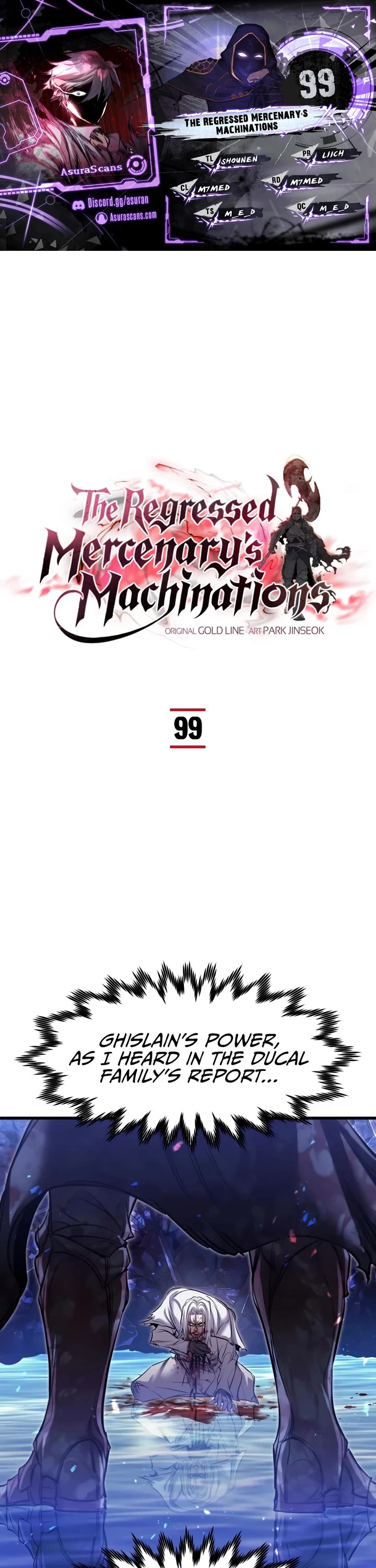 The Regressed Mercenary's Machinations Chapter 99 page 1 - Chapter 99