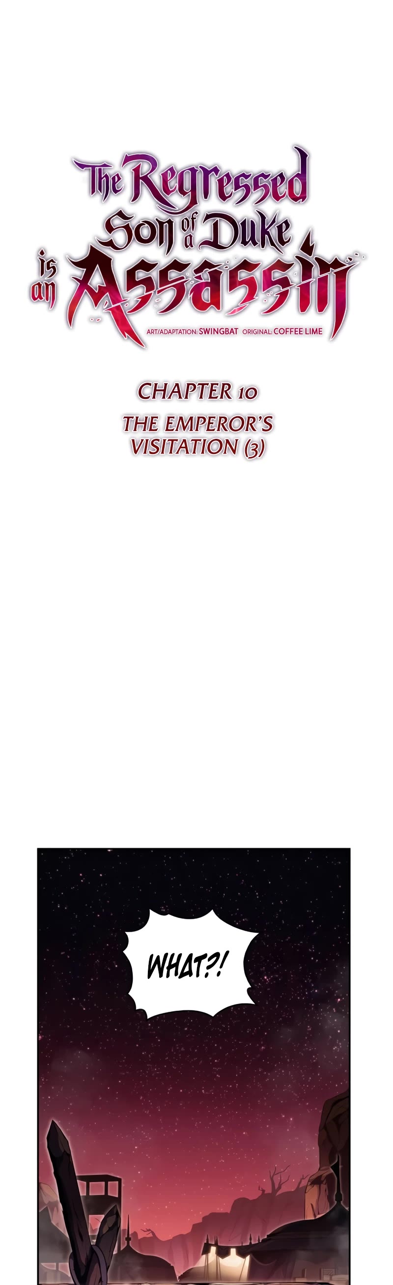 The Regressed Son of a Duke is an Assassin Chapter 10 page 5 - Chapter 10: The Emperor’s Visitation (3)