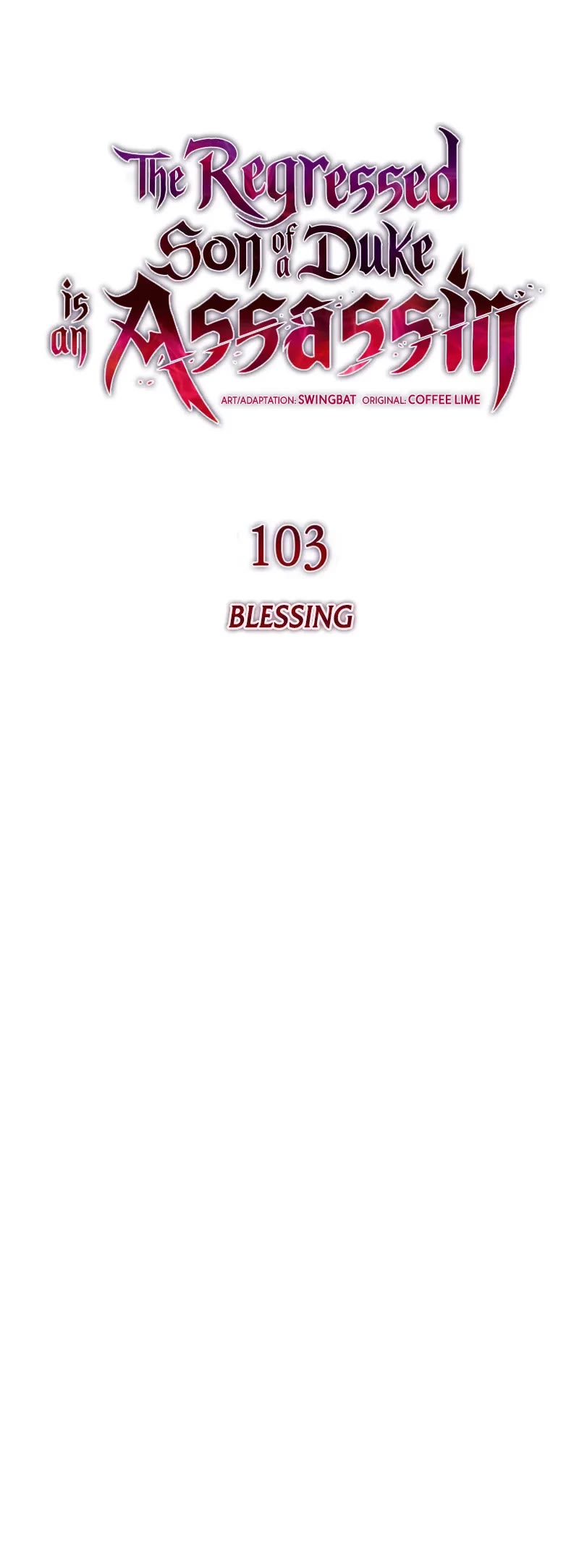The Regressed Son of a Duke is an Assassin Chapter 103 page 11 - Chapter 103: Blessing