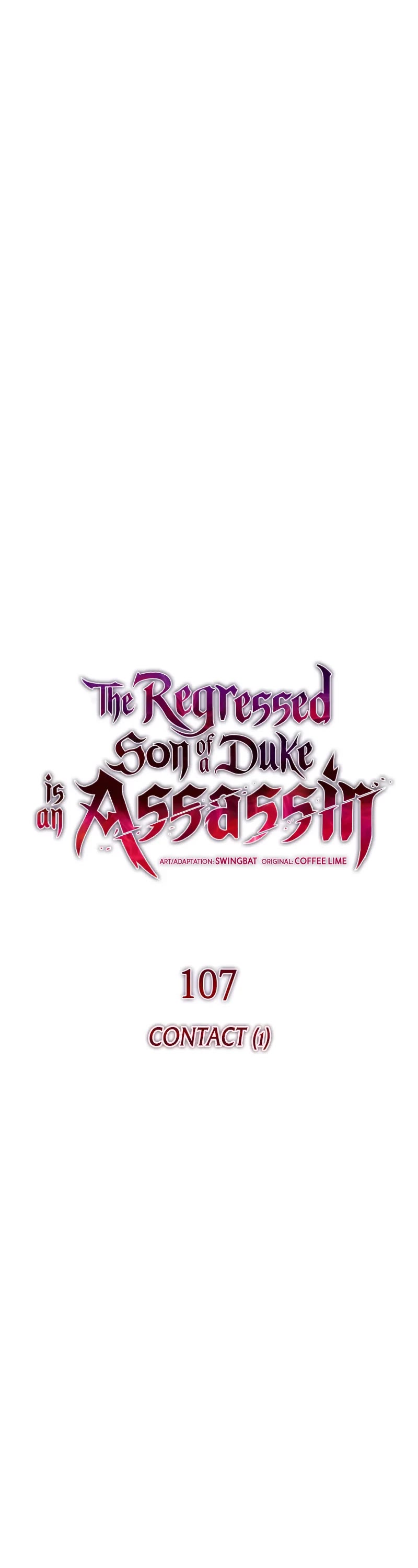 The Regressed Son of a Duke is an Assassin Chapter 107 page 23 - Chapter 107: Contact (1)